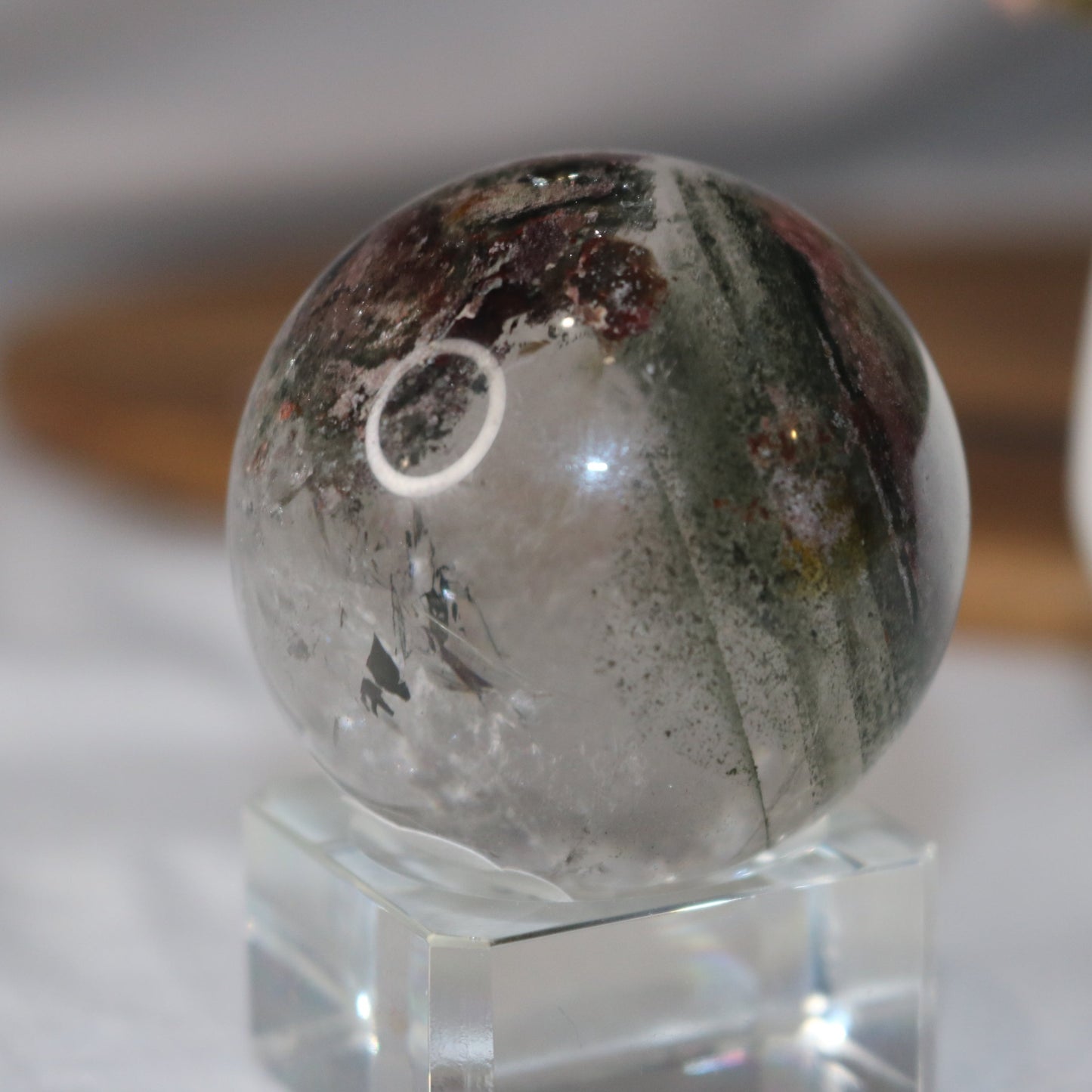 Uncommon-"Forest-like" Rainbow Garden Quartz
