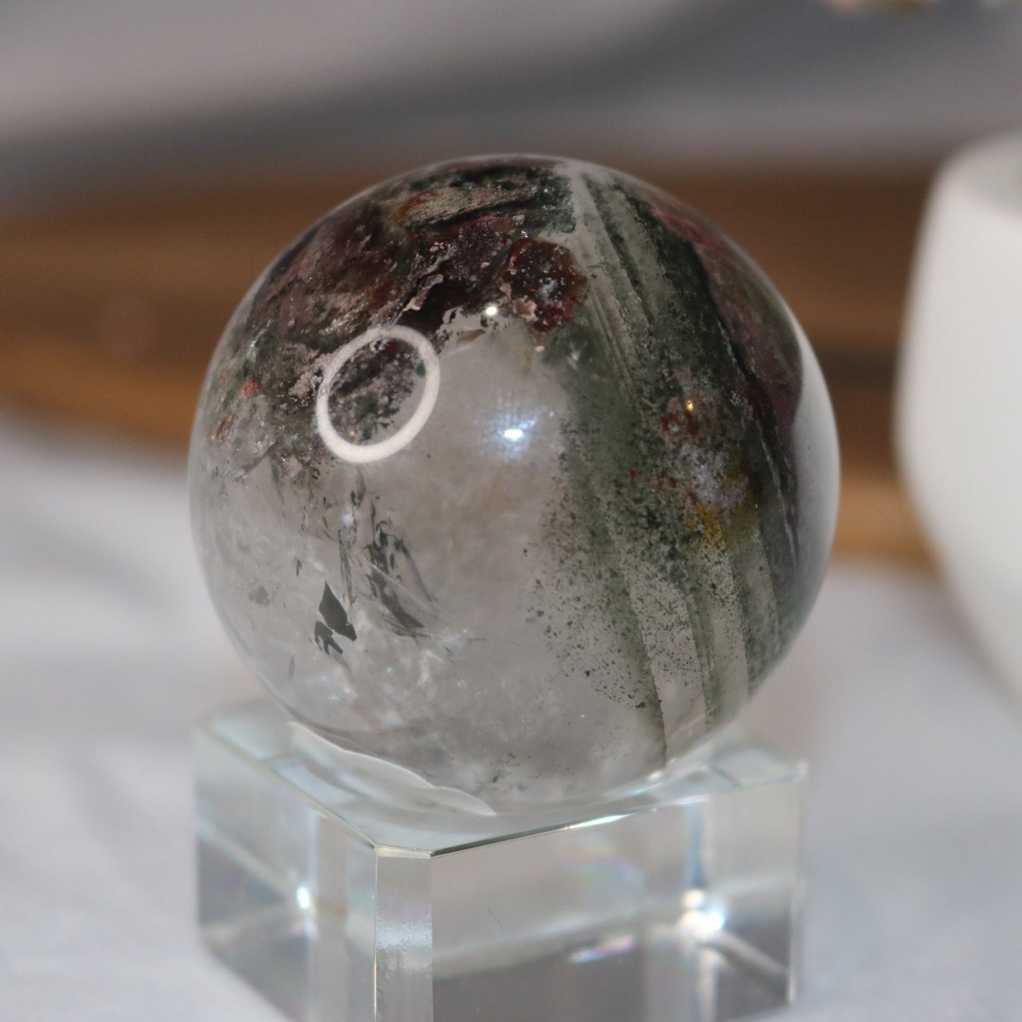 Uncommon-"Forest-like" Rainbow Garden Quartz