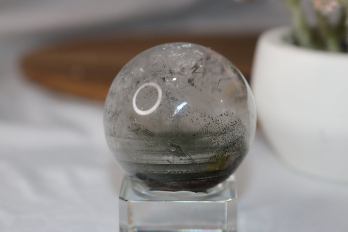 Uncommon-"Forest-like" Rainbow Garden Quartz