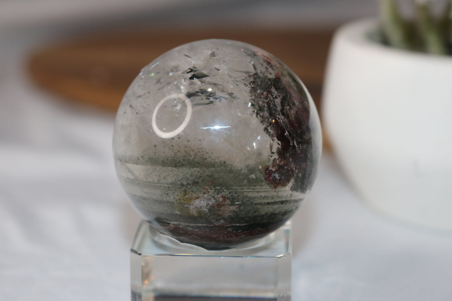 Uncommon-"Forest-like" Rainbow Garden Quartz