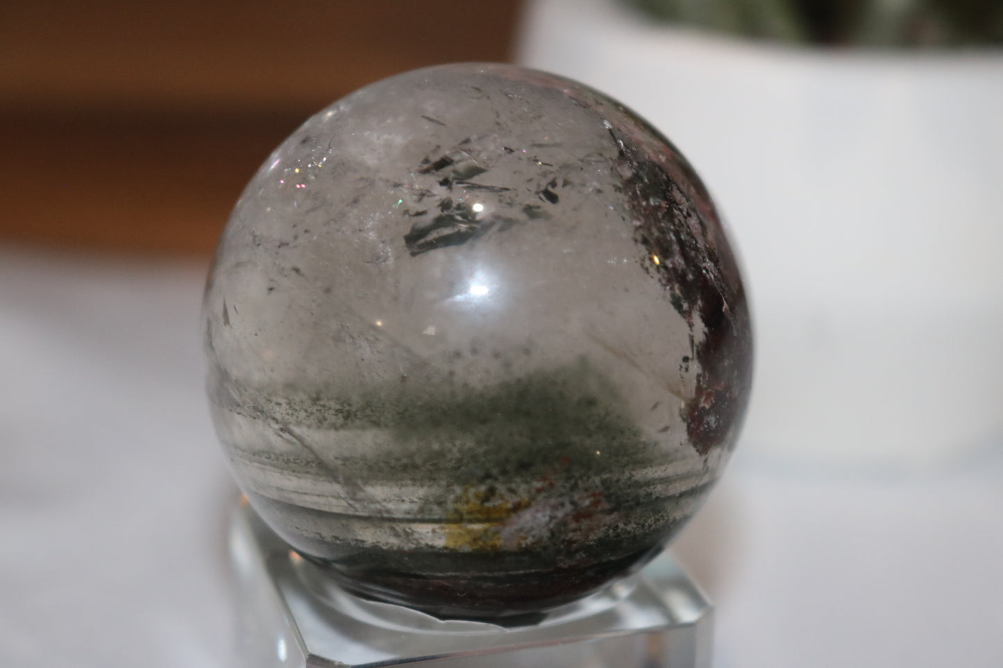 Uncommon-"Forest-like" Rainbow Garden Quartz