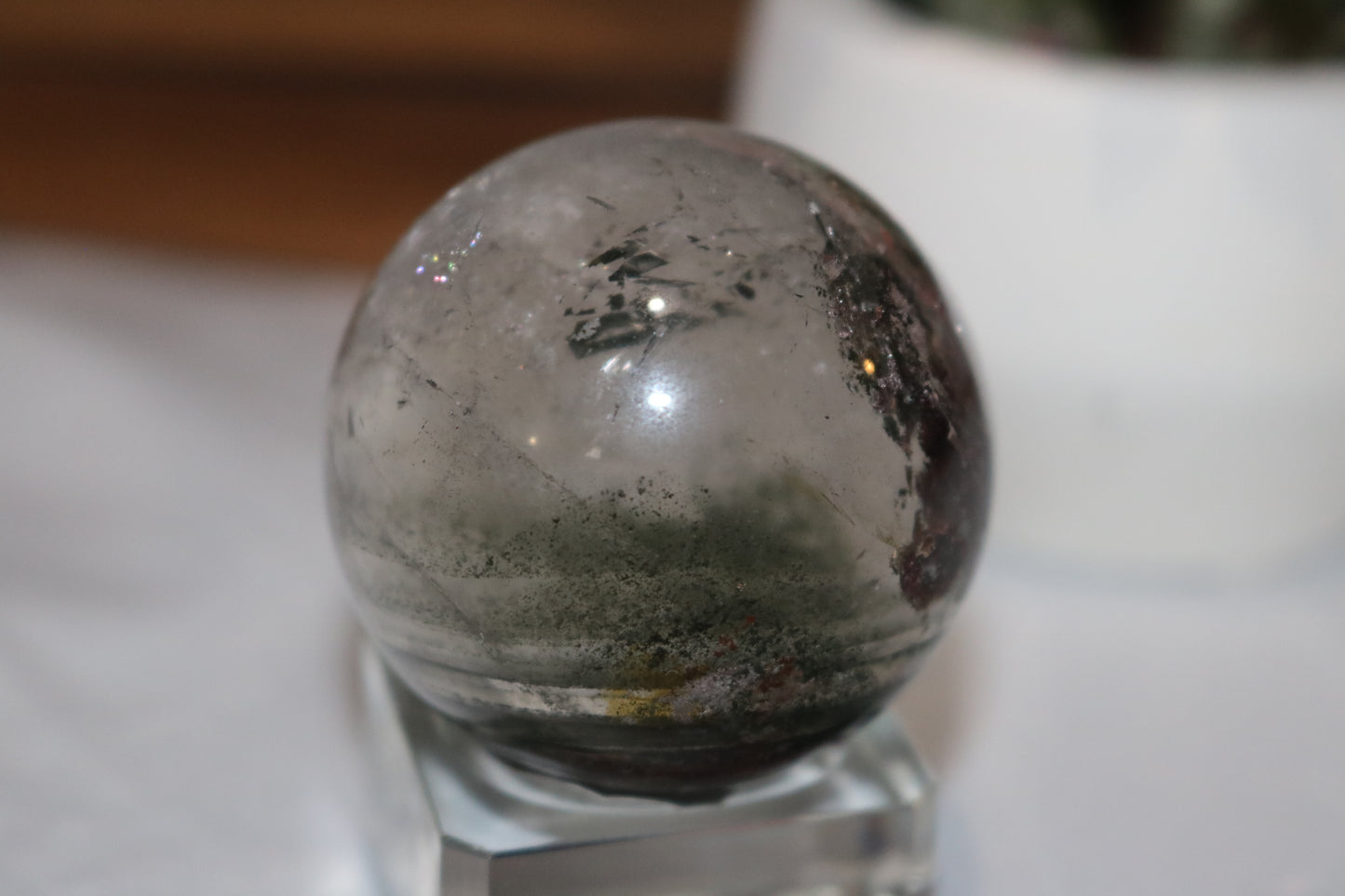 Uncommon-"Forest-like" Rainbow Garden Quartz