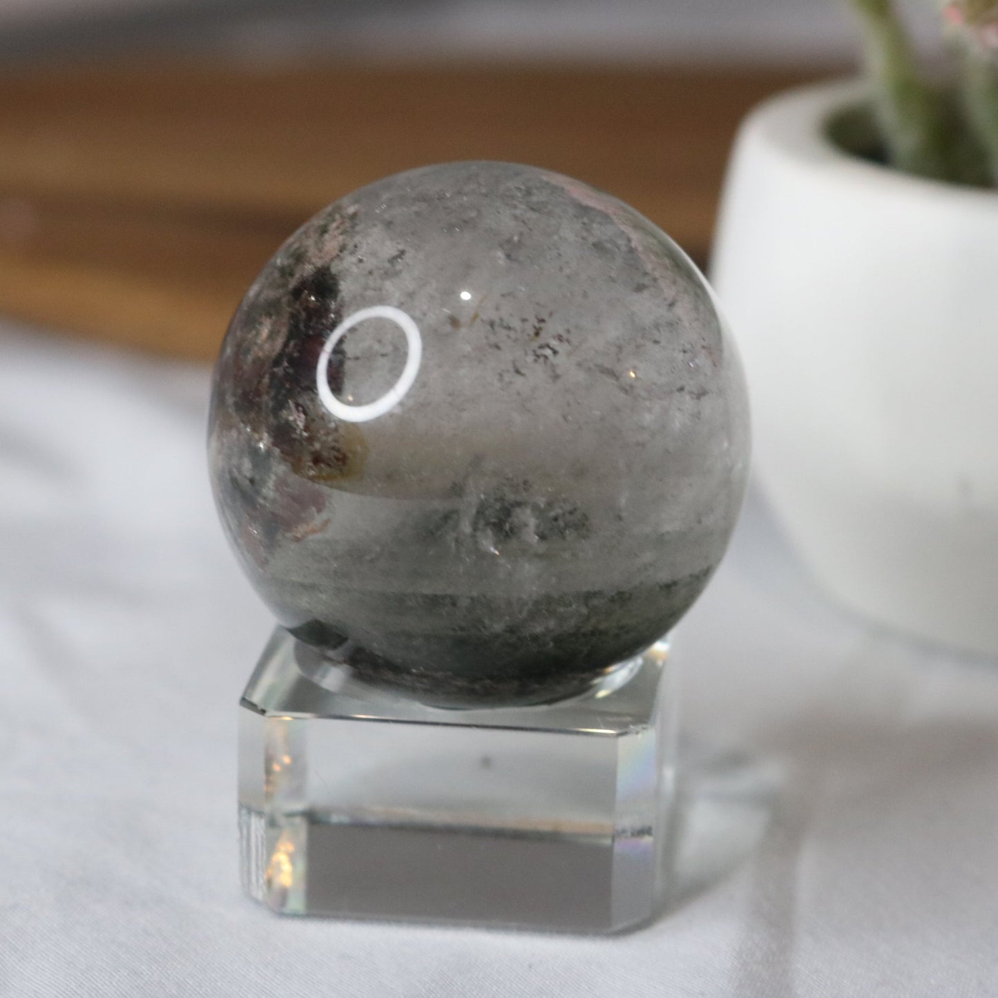 Uncommon-"Forest-like" Rainbow Garden Quartz