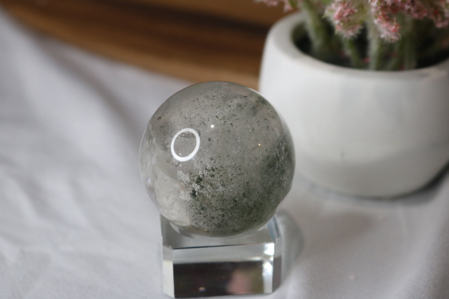 Uncommon Clear with Rainbow Garden Quartz