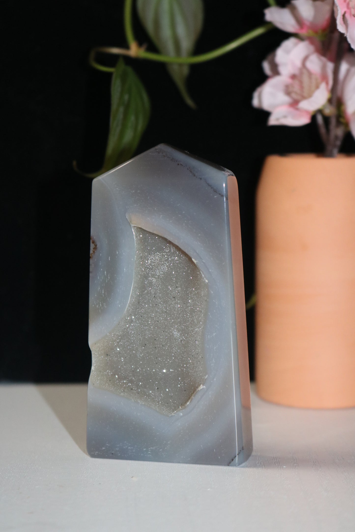 Druzy Orca Tower