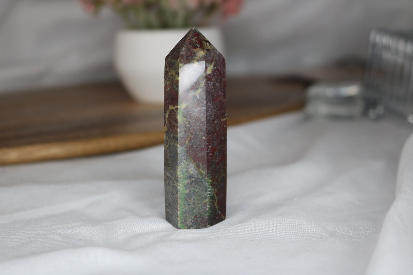 Dragon Blood Jasper Tower (mini)