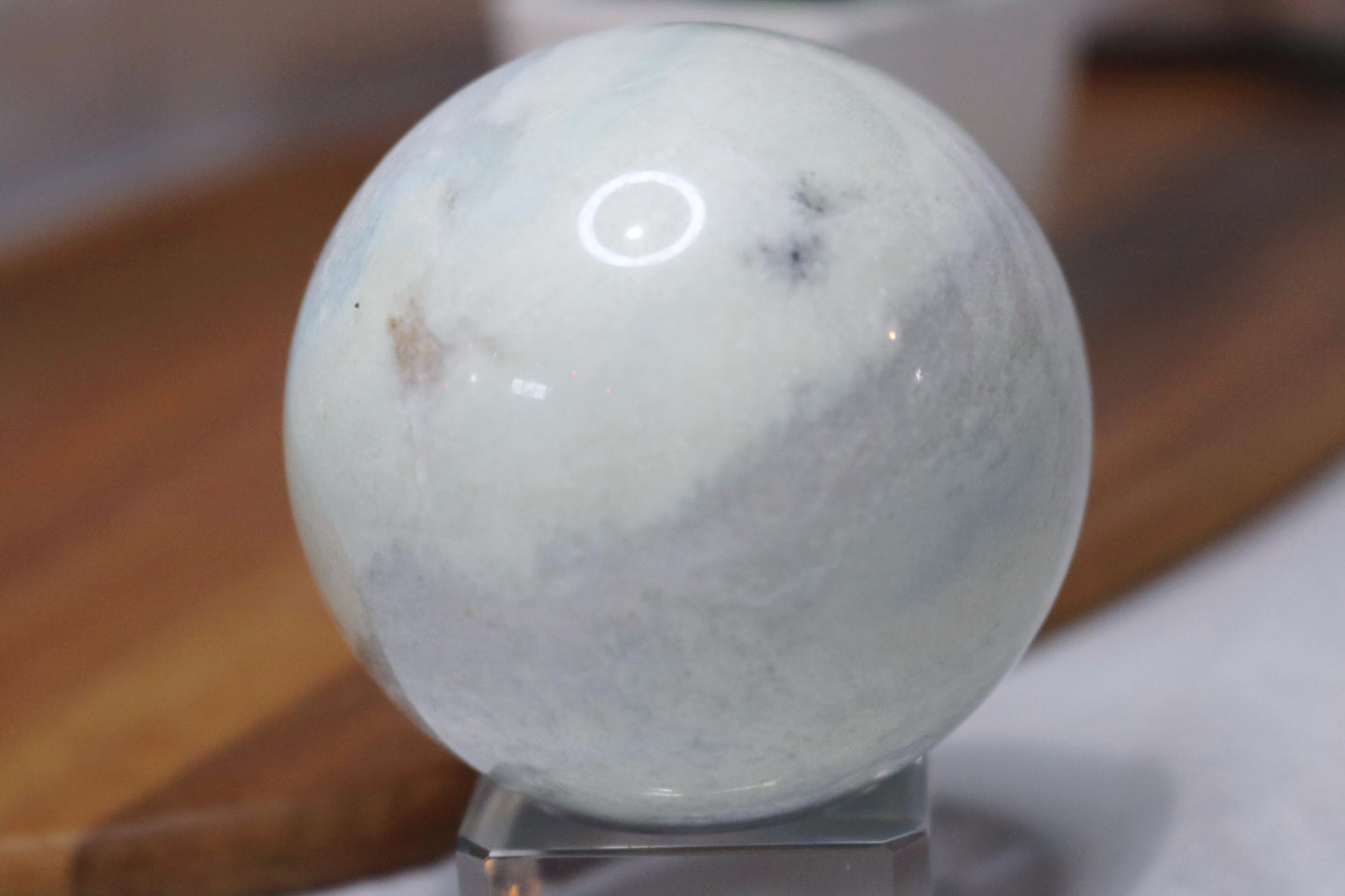 Light Blue Calcite Sphere