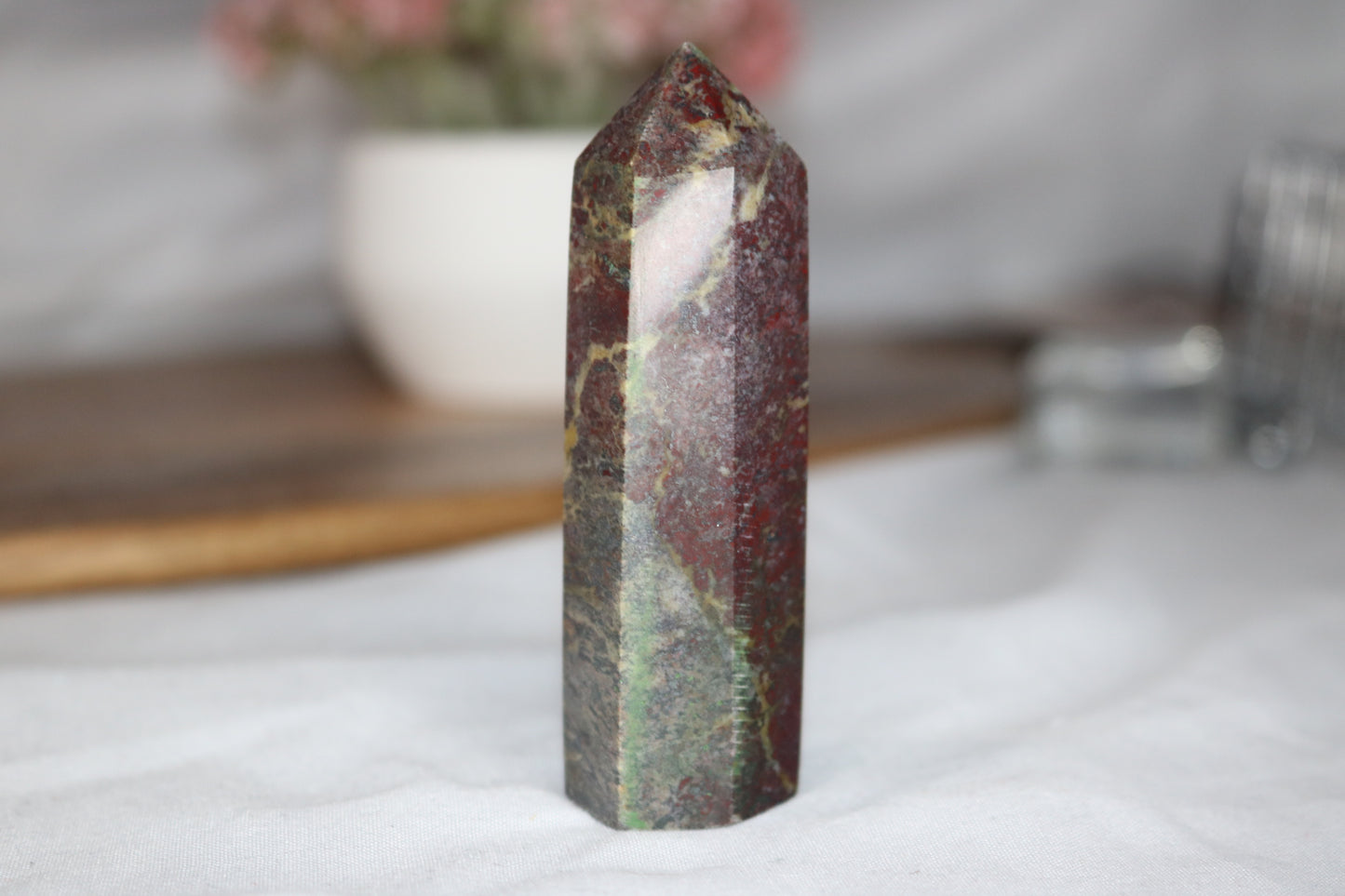 Dragon Blood Jasper Tower (mini)
