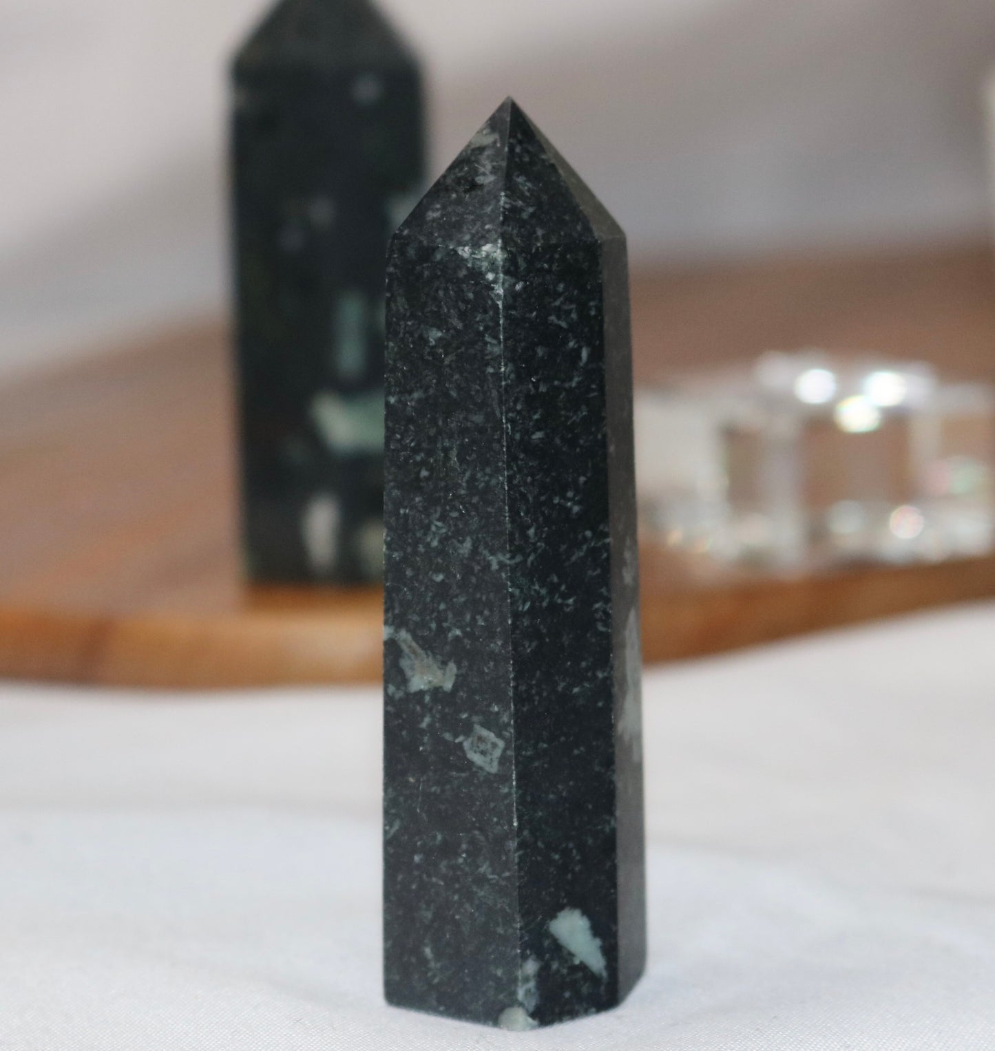 Unique Chinese Writing Stone Tower