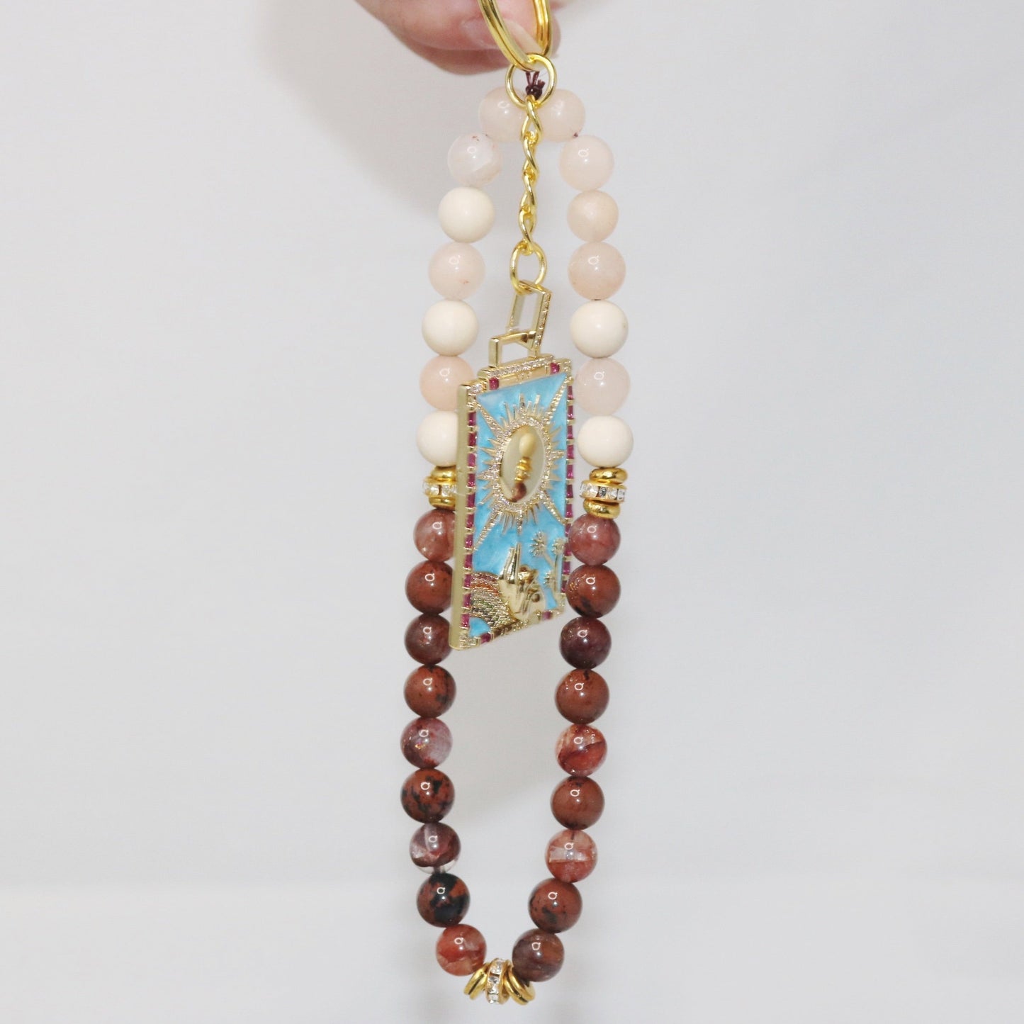 The Sun Tarot Purse Charm