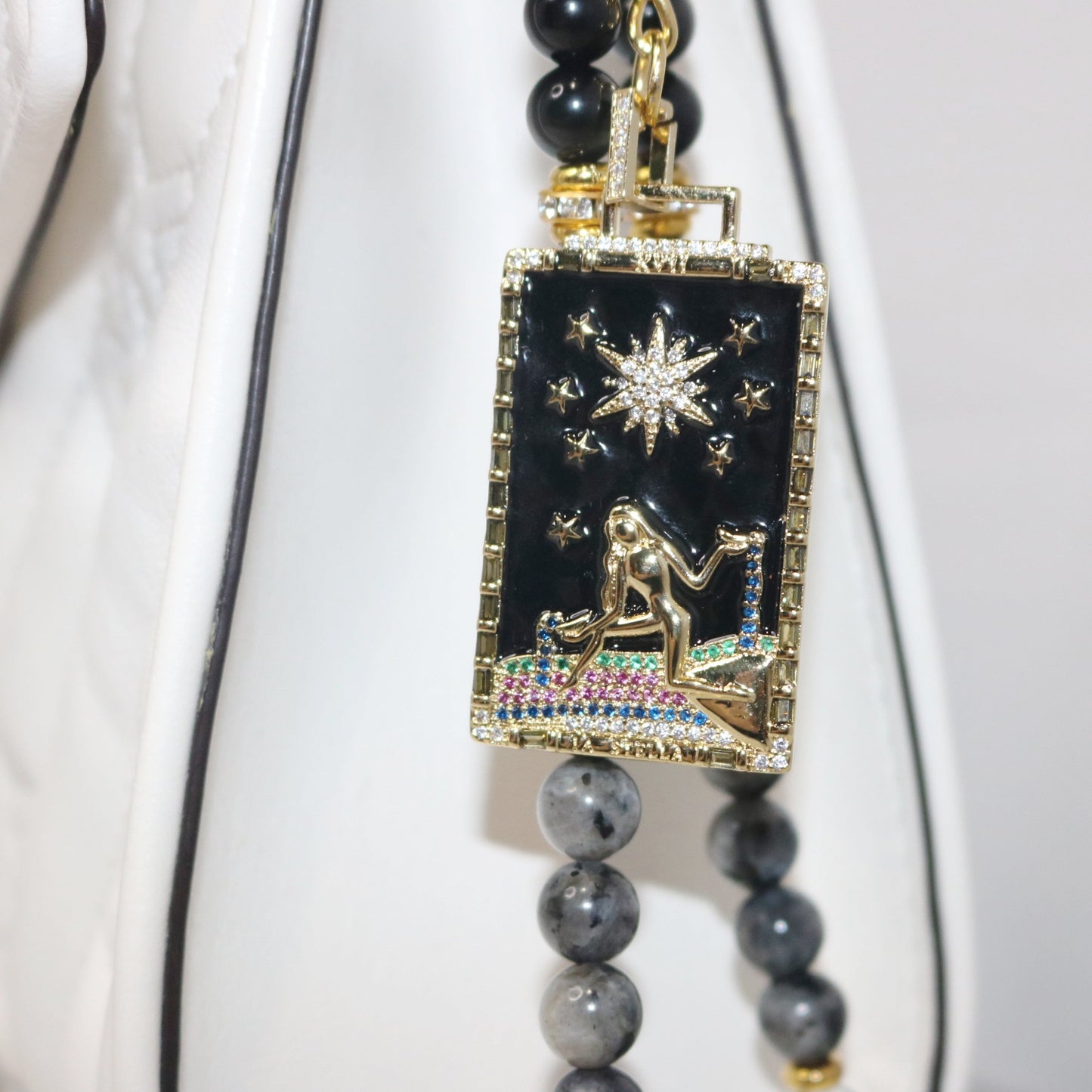 The Star Tarot Purse Charm