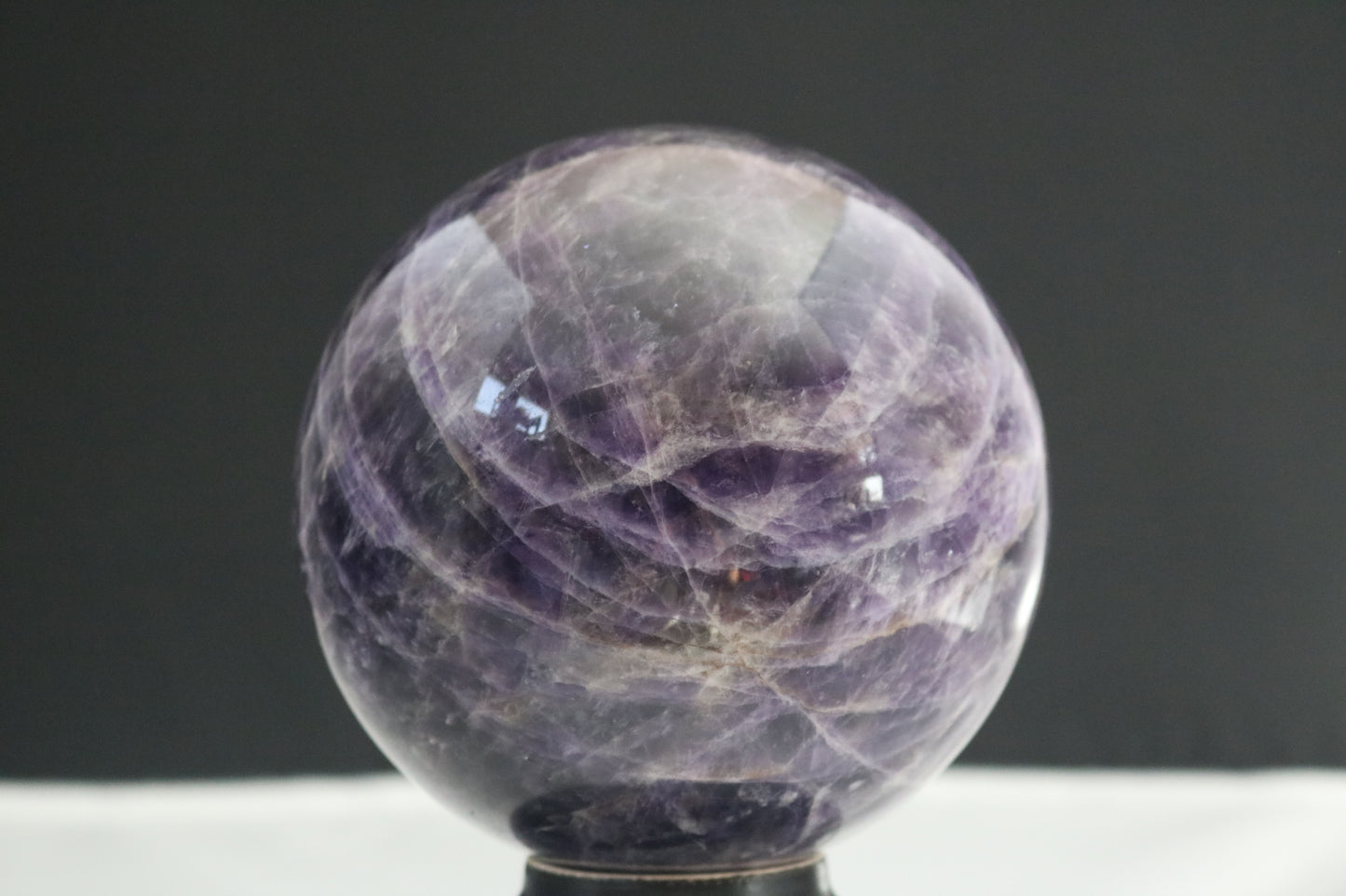6lbs XL High Quality Natural Amethyst Polished Sphere/Amethyst Crystal Ball/6lbs Amethyst Crystal Ball