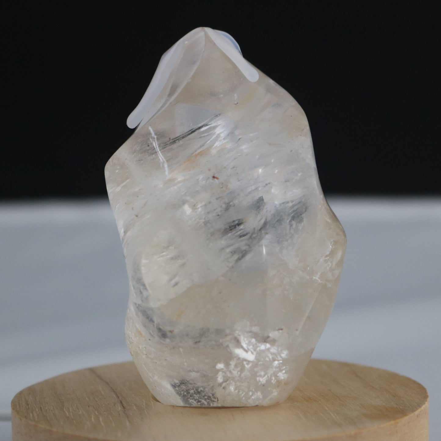 Clear Quartz Flame