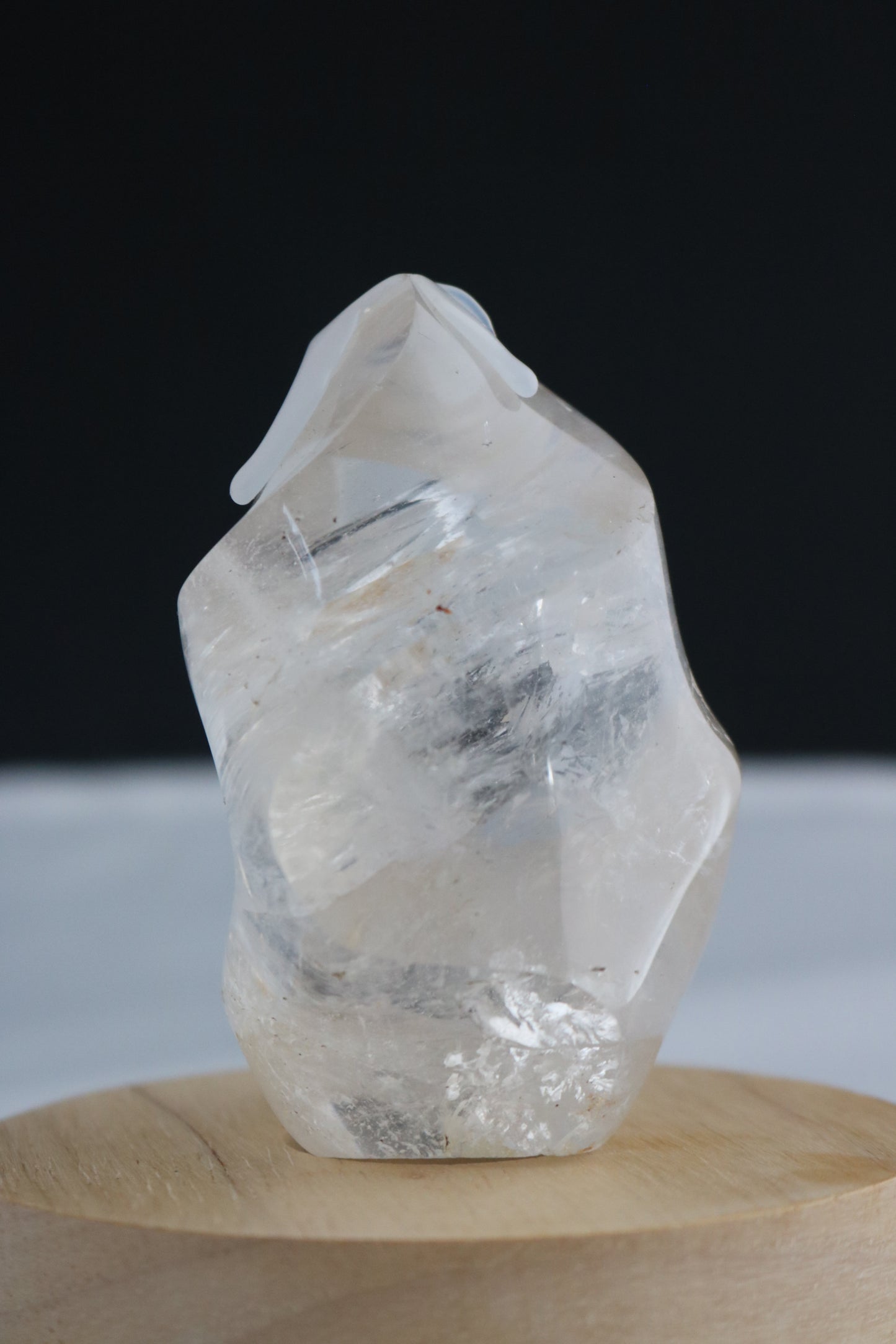Clear Quartz Flame