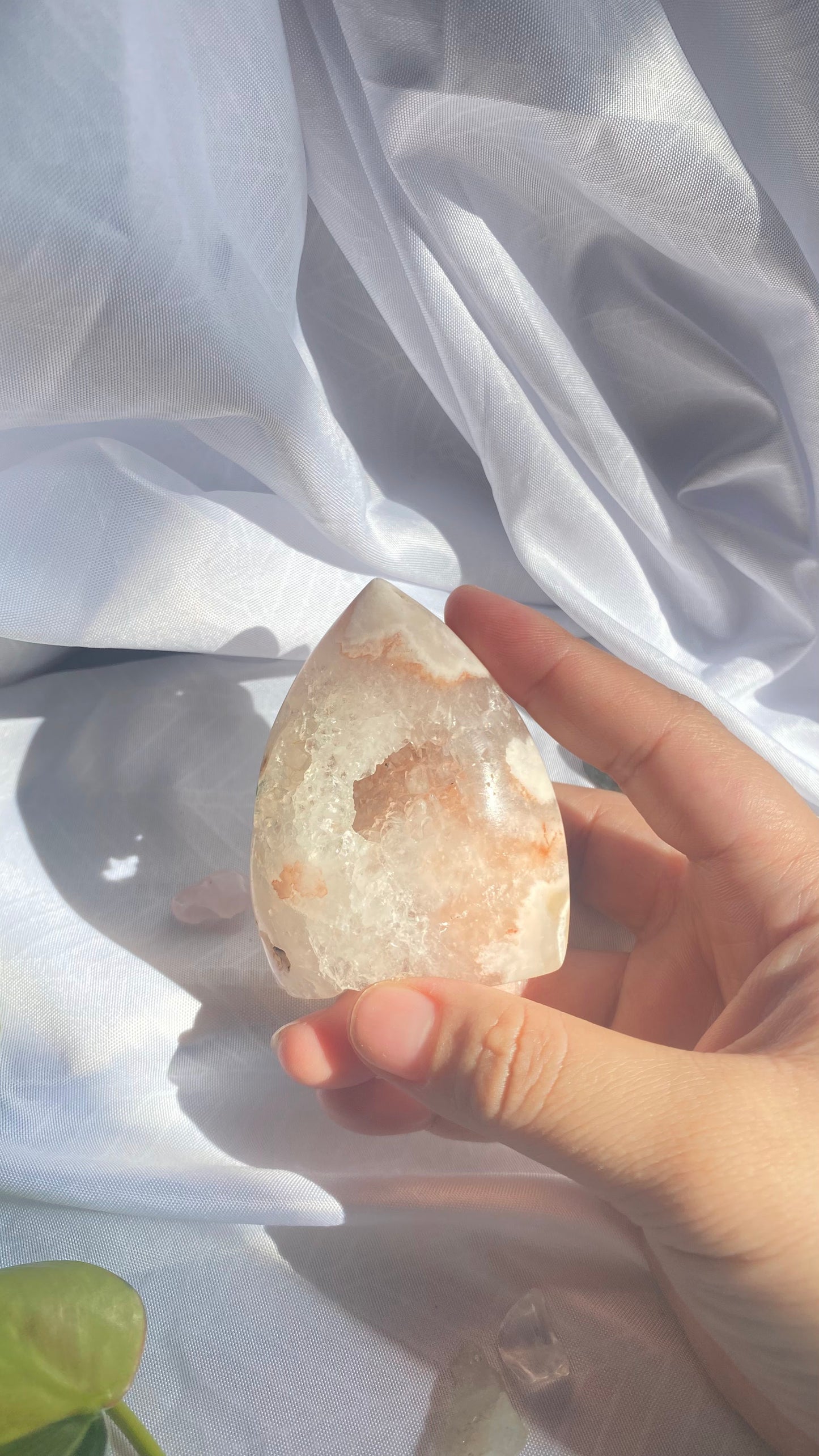 Pink Flower Agate Mountain