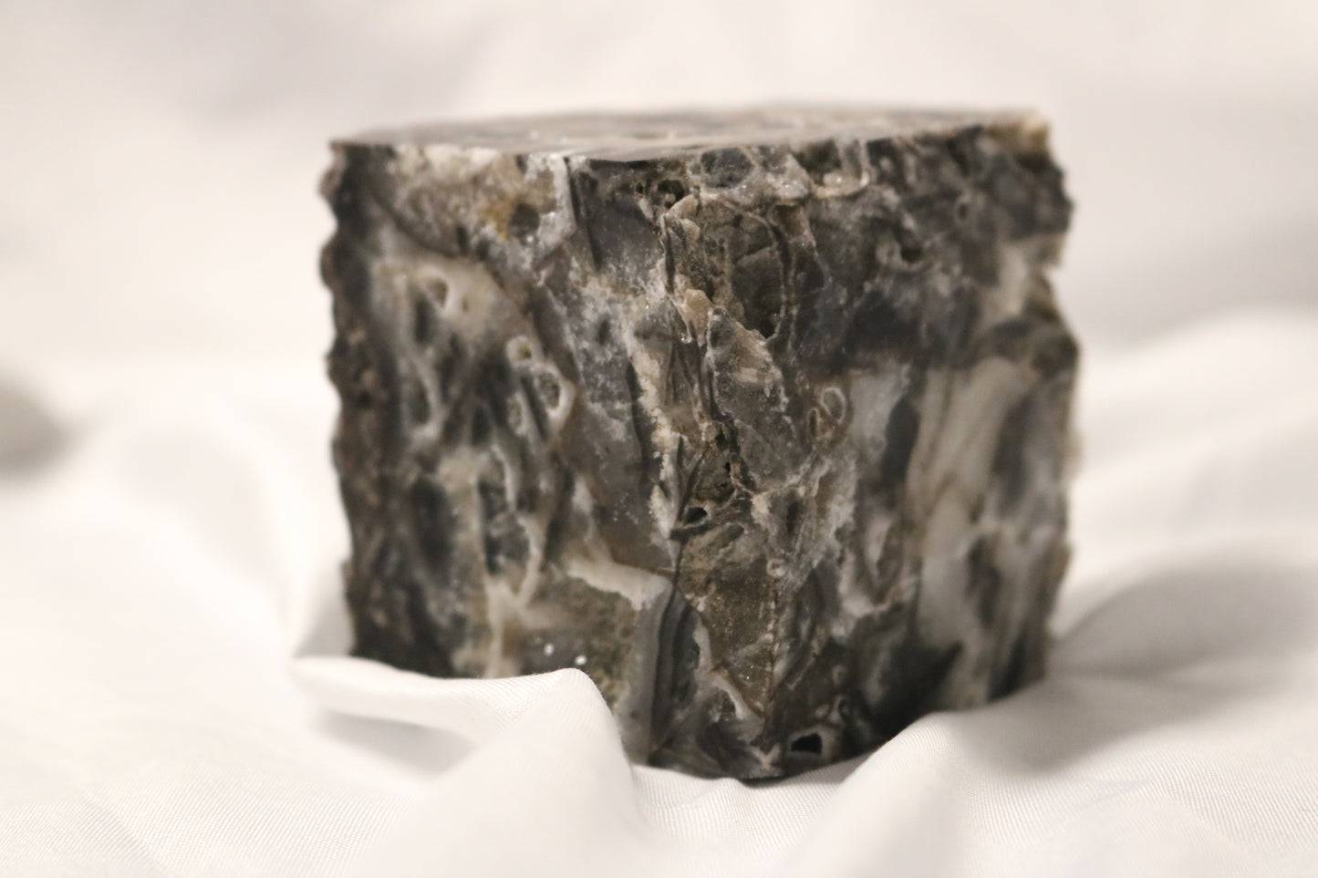 Dark Grey Sphalerite Cube