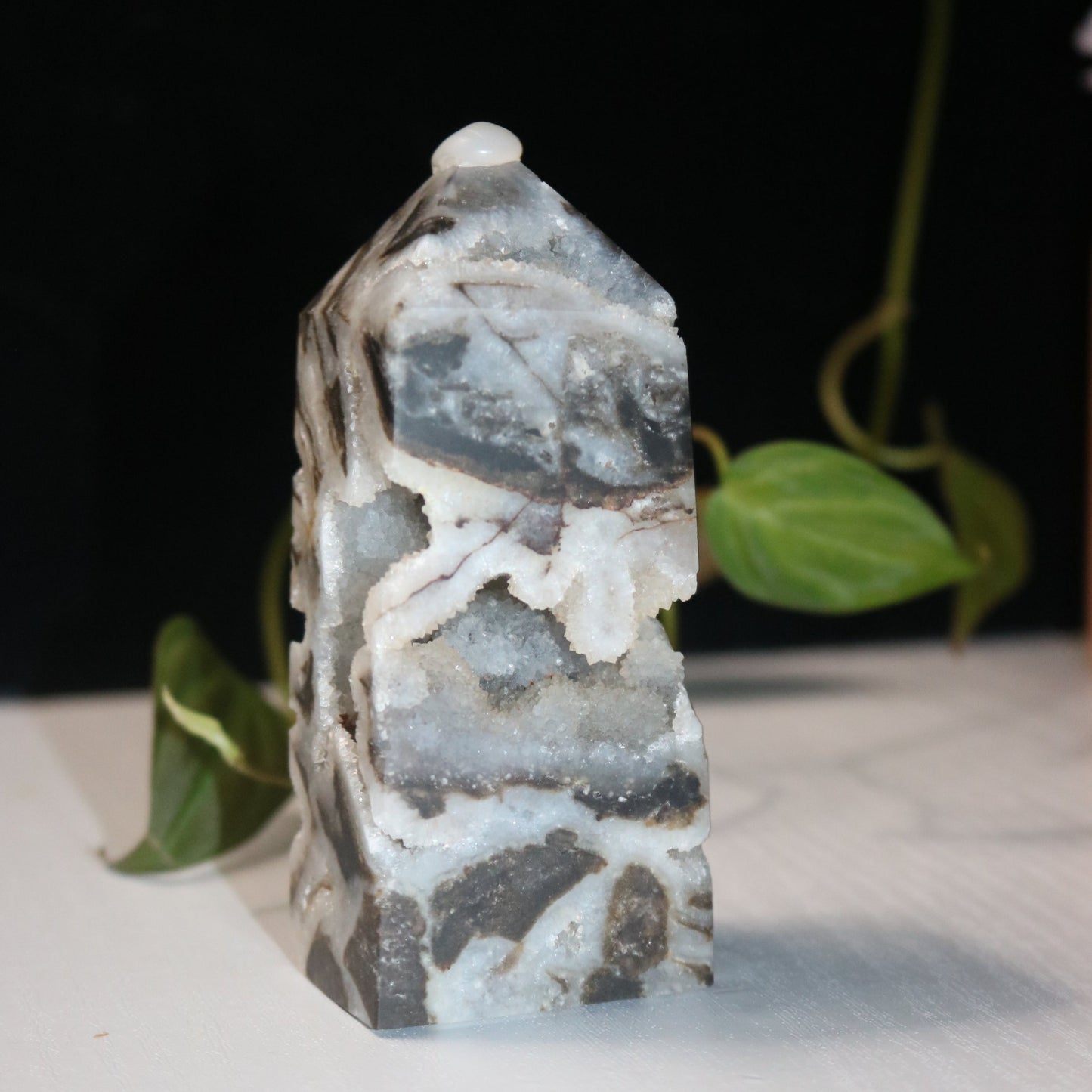 Sphalerite Druzy Tower