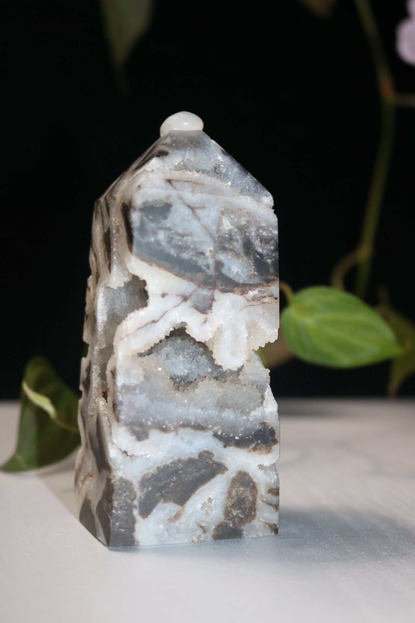 Sphalerite Druzy Tower