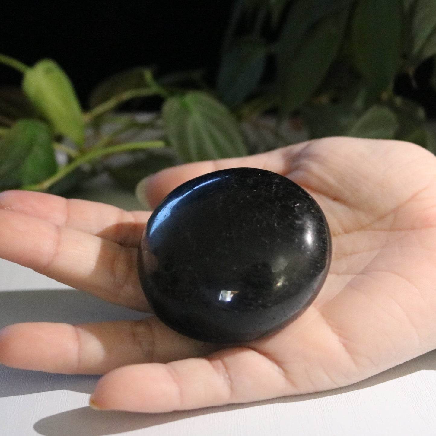 Black Obsidian Palmstone