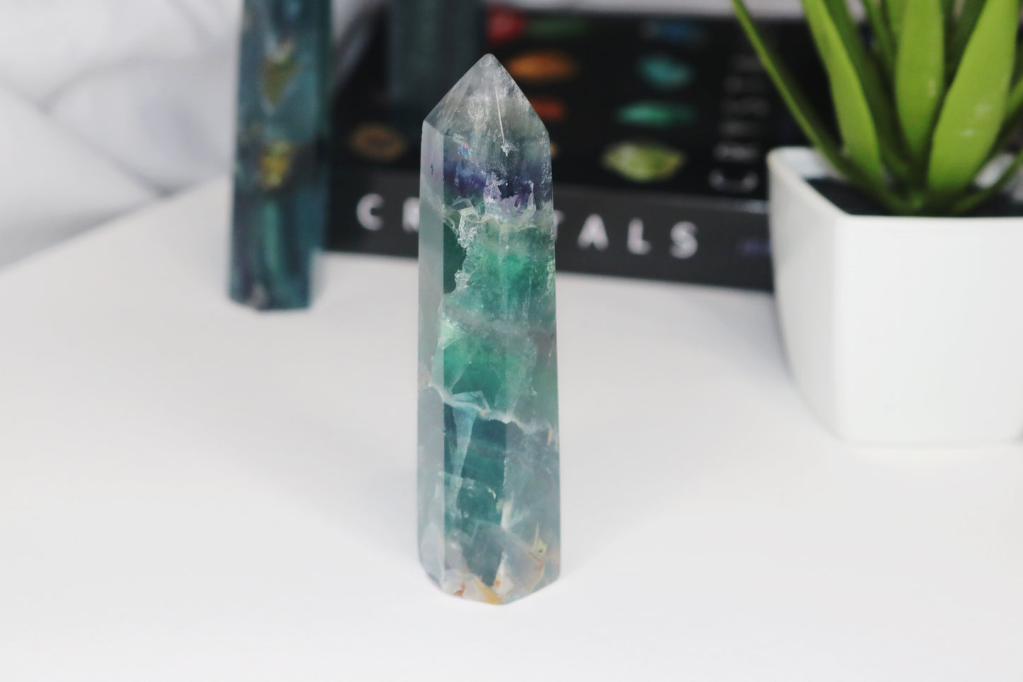 Rainbow Fluorite Tower