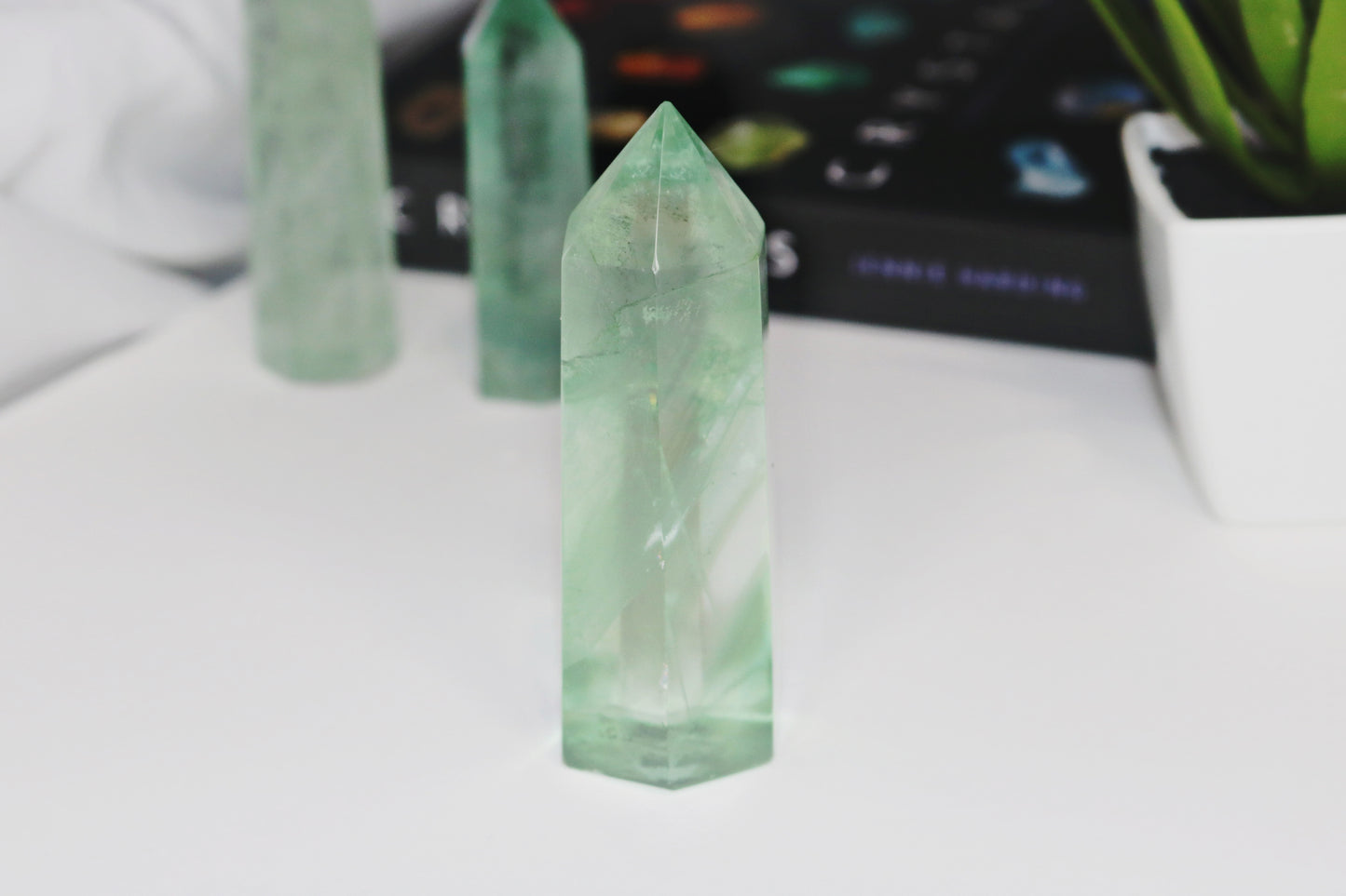 Green Fluorite Tower