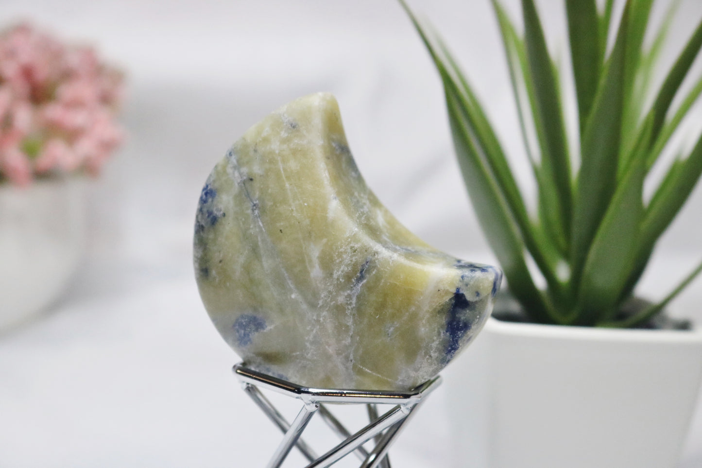 Chunky Sodalite Heart