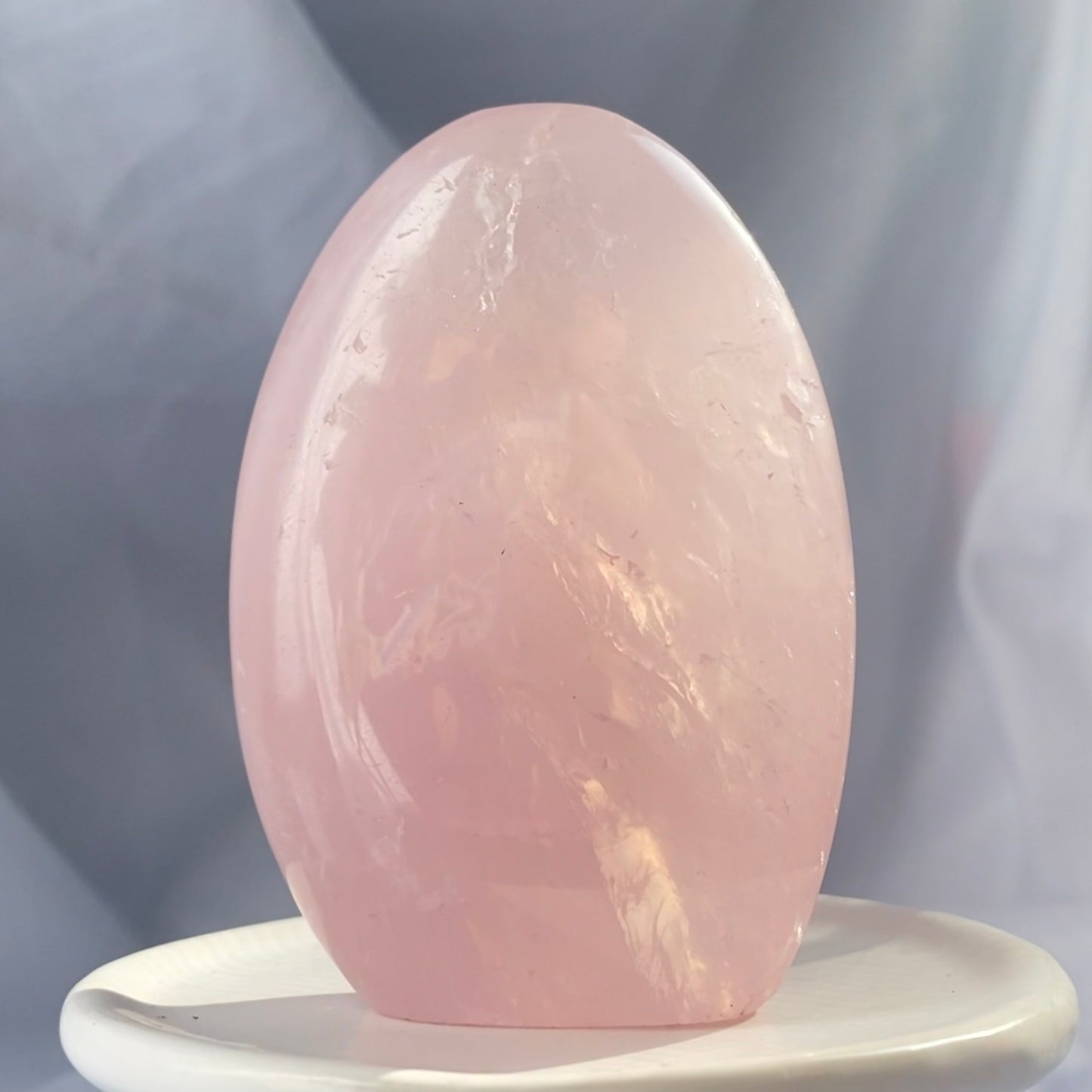 Rose Quartz -Mountain Carving