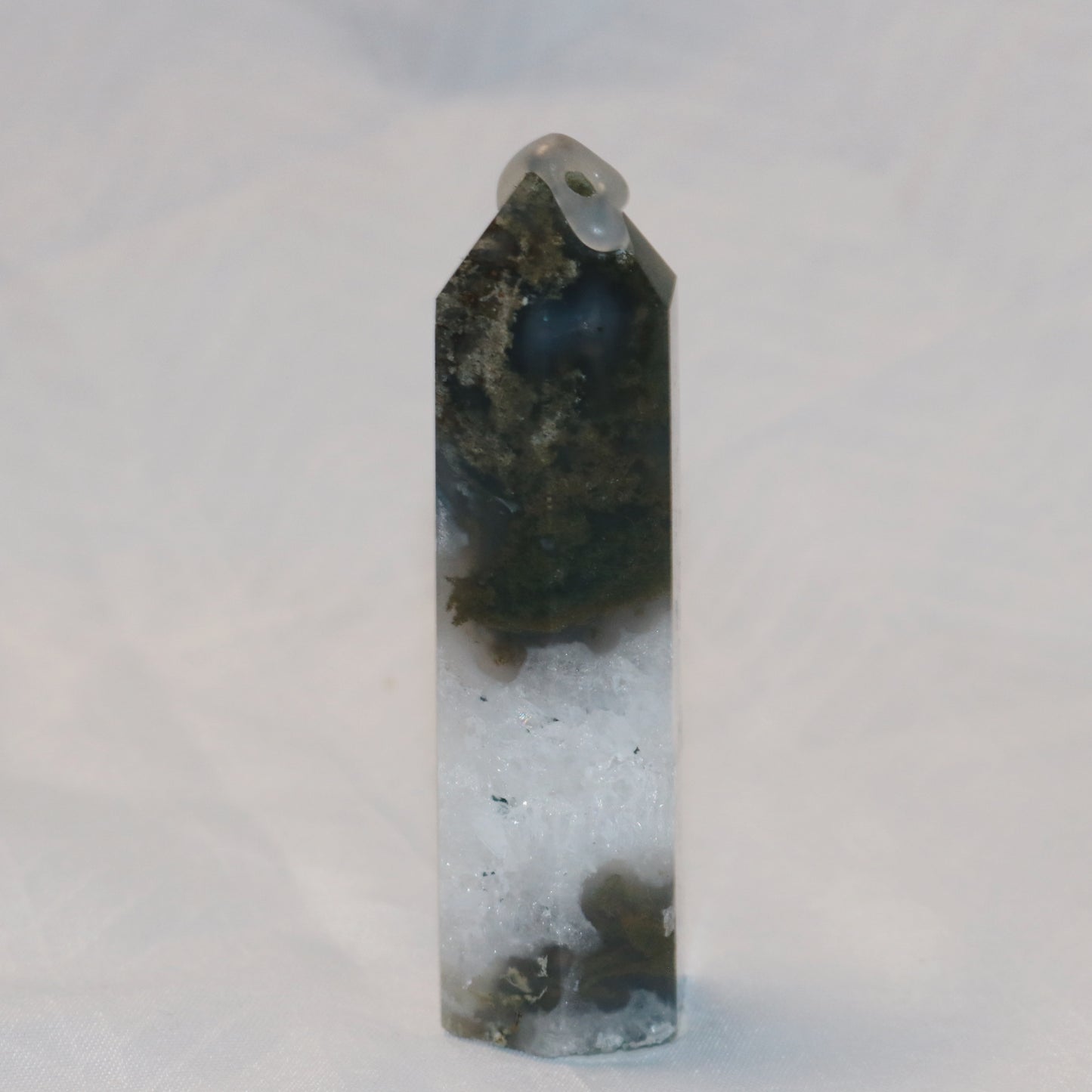 Rainforest Moss Agate Towers