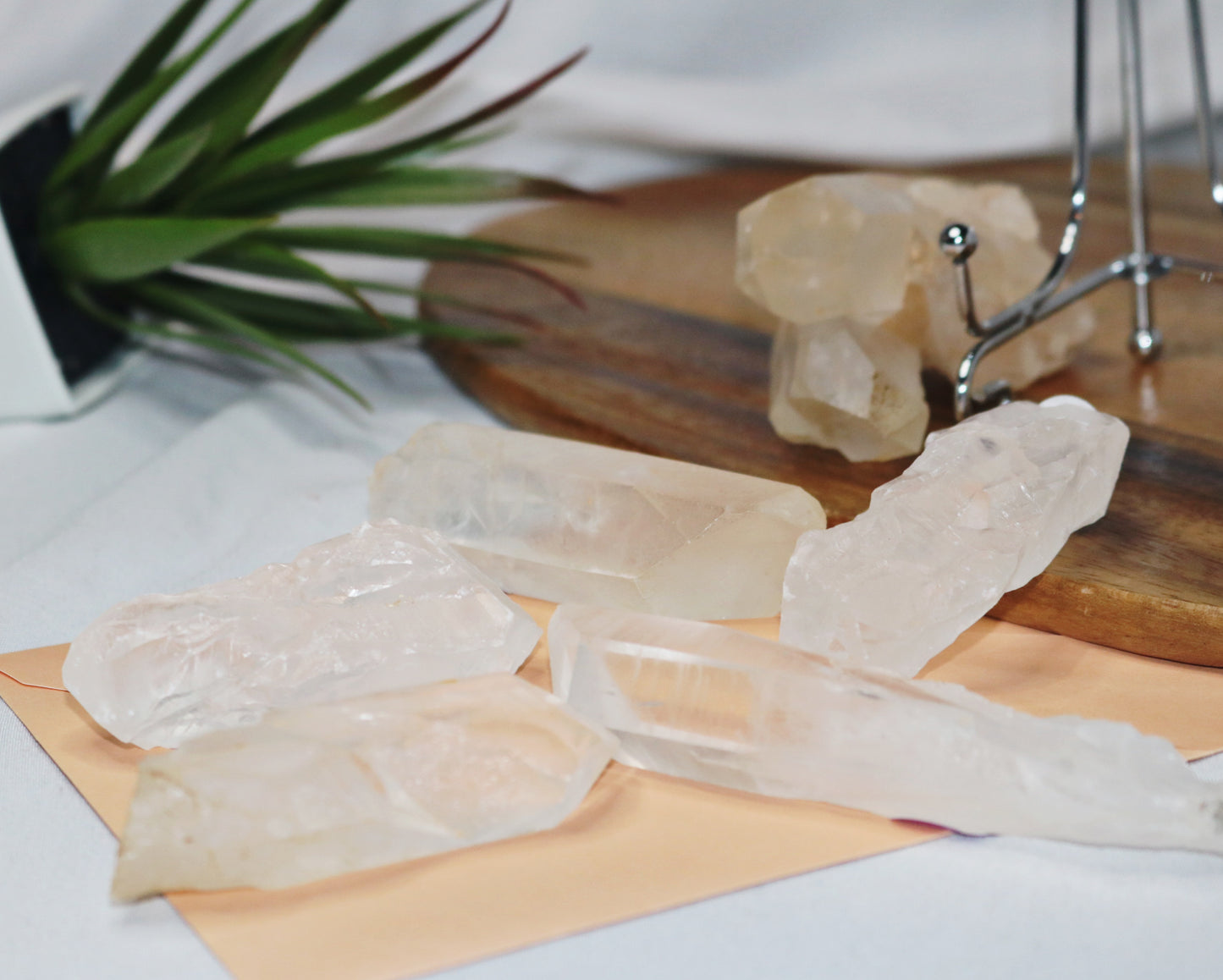Raw Clear Quartz Points