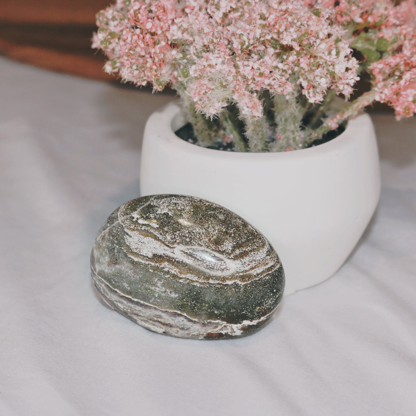Ocean Jasper Palm Stone