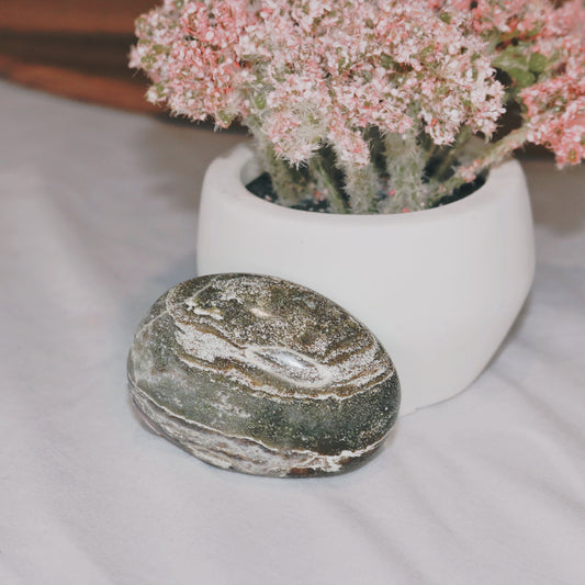 Ocean Jasper Palm Stone