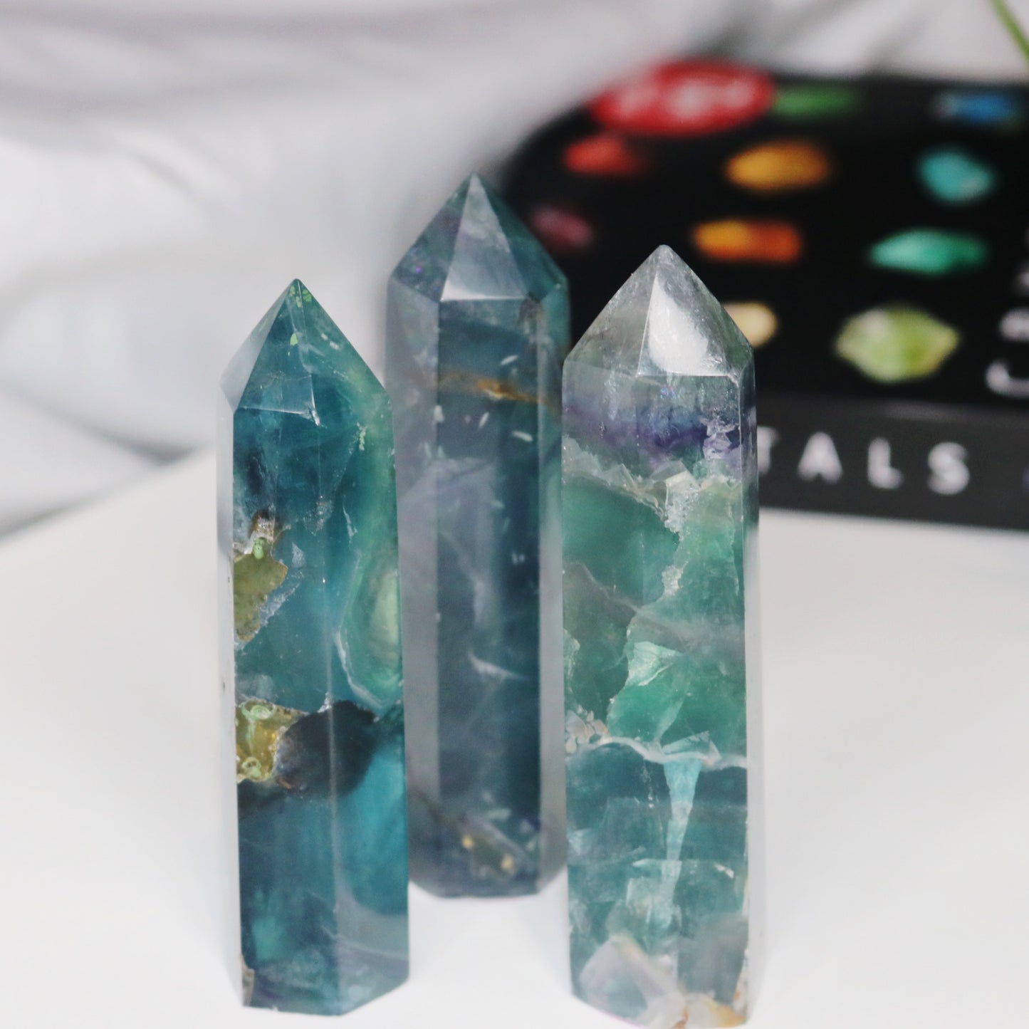 Rainbow Fluorite Tower