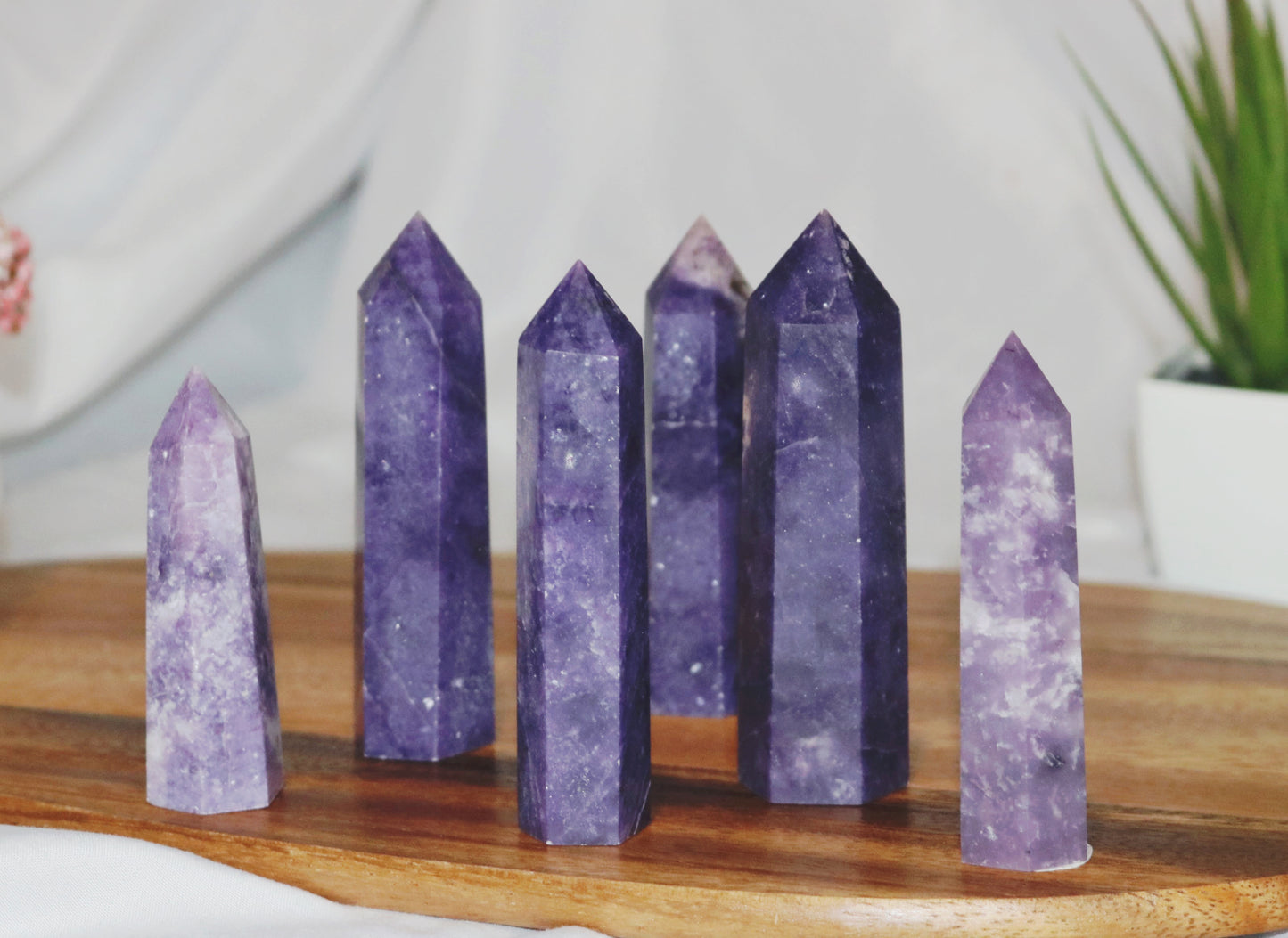 Lepidolite Tower