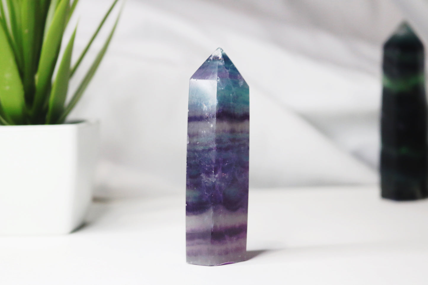 Rainbow Fluorite Tower