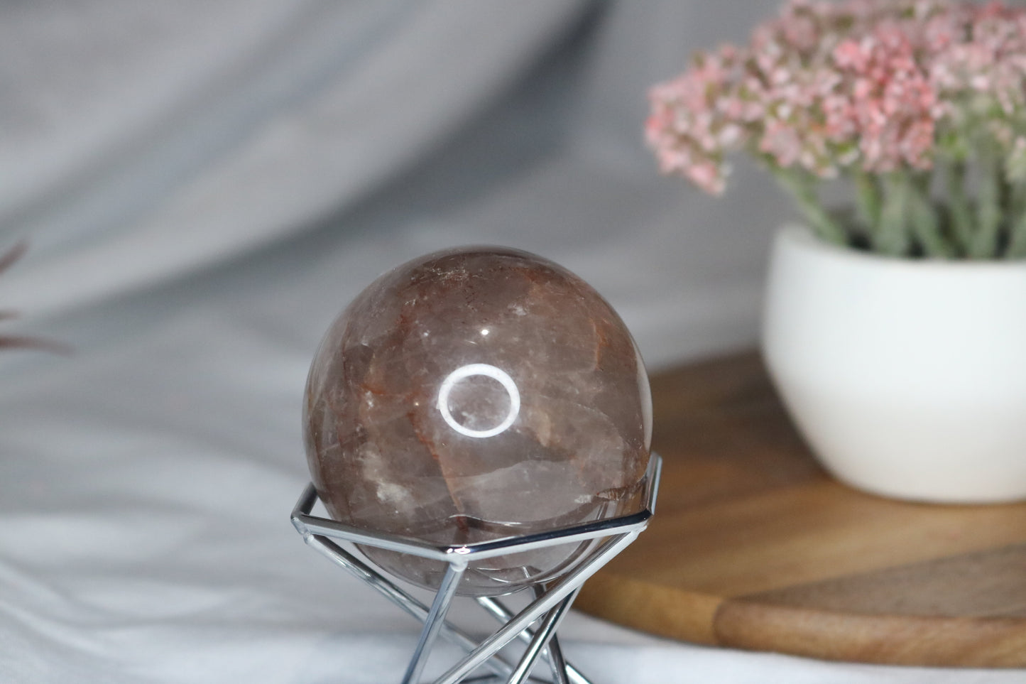 Fire Quartz Sphere