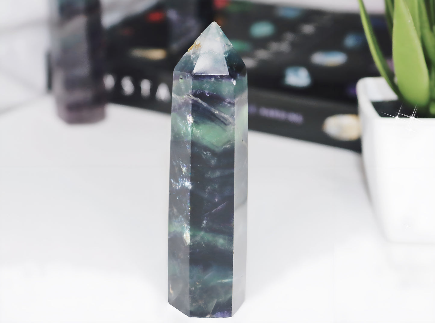 Rainbow Fluorite Tower