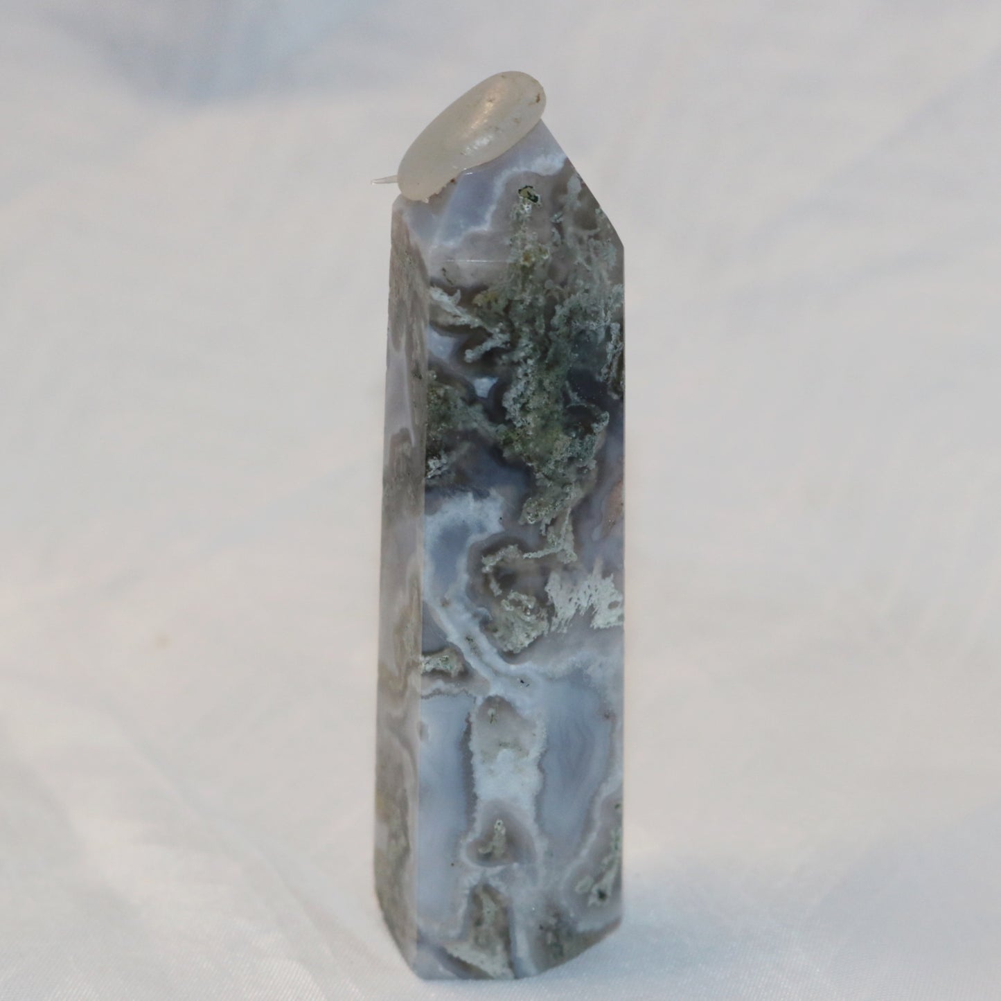 Rainforest Moss Agate Towers