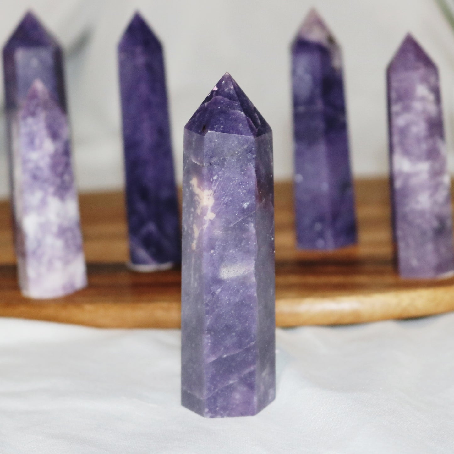Lepidolite Tower