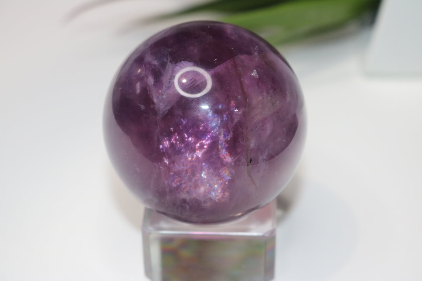 Purple Fluorite Sphere