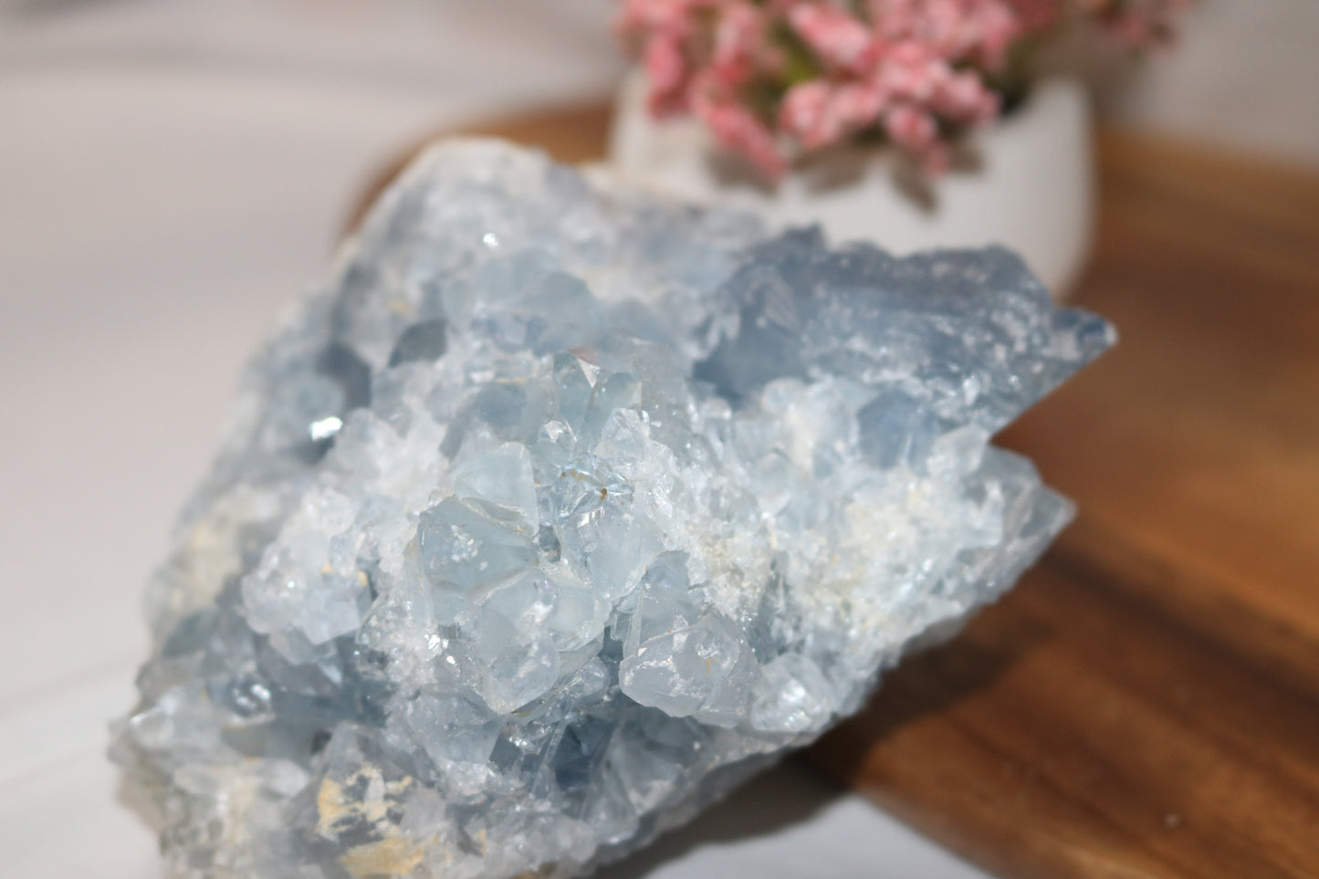 2lb Blue Celestite Cluster