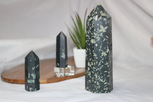 Unique Chinese Writing Stone Tower