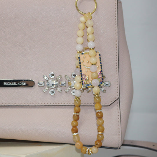 The Moon Tarot Purse Charm