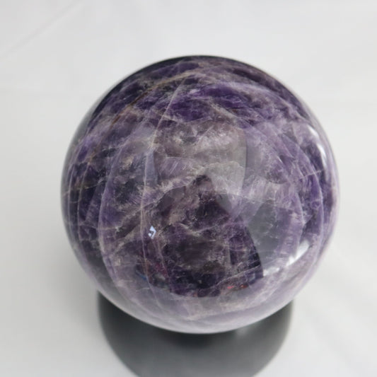 6lbs XL High Quality Natural Amethyst Polished Sphere/Amethyst Crystal Ball/6lbs Amethyst Crystal Ball