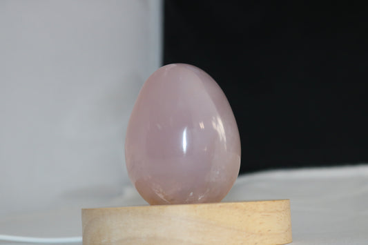 Rose Quartz Egg-shape