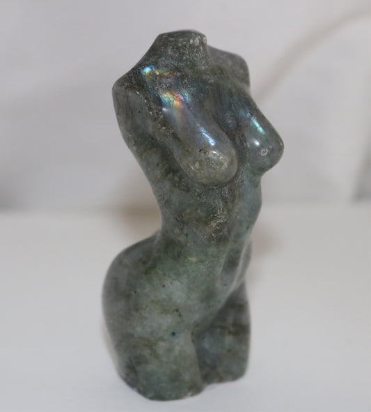 Labradorite Body Carving (with flash)