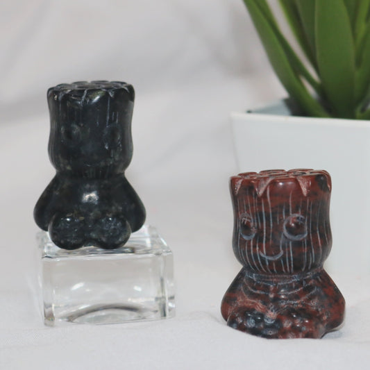Baby Groot Crystal Carving