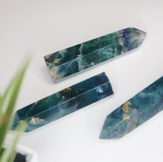 Rainbow Fluorite Tower
