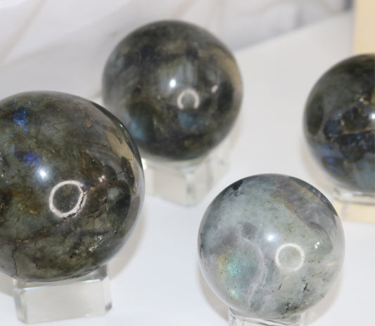 Labradorite Spheres