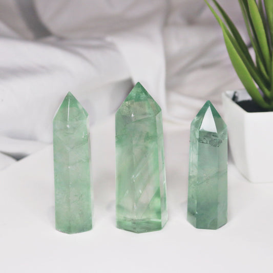 Green Fluorite Tower