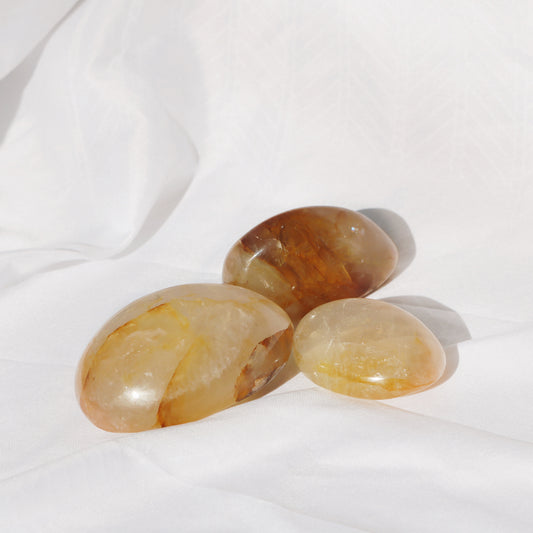Golden Healer Palm Stone